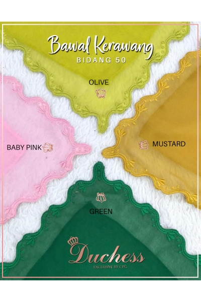 KERAWANG BIDANG 50 - OLIVE